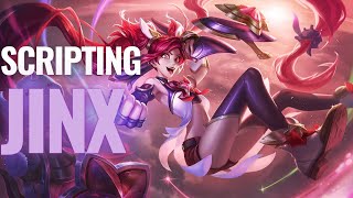 Jinx Script  LOL Pre season  Ensoulsharp  Eubb [upl. by Gatias205]