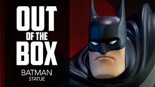 Batman Animated Series Statue DC Unboxing  Sideshow [upl. by Ynez359]