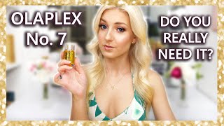 OLAPLEX NO 7 BONDING OIL REVIEW  DEMO  Do you really need it [upl. by Titos]