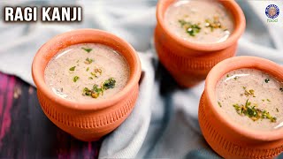 Ragi Kanji Recipe  Healthy Ragi Nachni Drink  Energy Drink Ideas  Finger Millet Recipes  Varun [upl. by Caines]