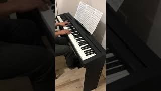 YAMAHA P45 digital piano video demo [upl. by Erialcyram]