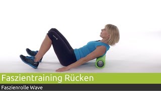 Faszientraining für den Rücken Übung mit Rolle in Querposition  PINOFIT [upl. by Nataline615]