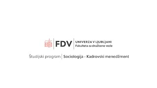 Sociologija  Kadrovski menedžment [upl. by Ahseel]