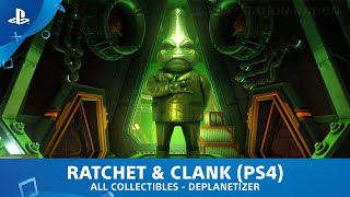 Ratchet amp Clank PS4  All Gold Bolts  Deplanetizer [upl. by Yffat]