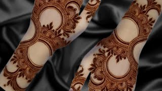 Attractive Back Hand Simple Arabic Mehndi Designs For Begginer ll New Easy Arabic Mehndi Designs [upl. by Bonar192]