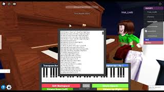 piano sans roblox [upl. by Mimajneb]