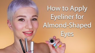 How to apply Eyeliner for Almond Shaped Eyes  The Best Way to Make Your Almond Eyes Stand Out [upl. by Pain591]