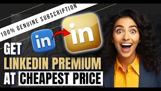 Buy LinkedIn Premium at Cheapest Price  Low Cost LinkedIn Upgrade  90 Discount [upl. by Waddle]