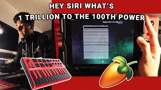 Siri whats 1 trillion to the 100th power Siri Zero Remix [upl. by Felder]