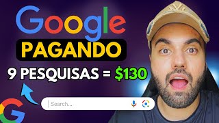 RECEBA R13085DIA COM PESQUISAS DO GOOGLE DE FORMA GRATUITA  Passo a Passo Dinheiro online [upl. by Derril329]