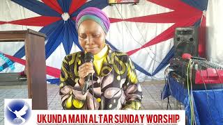 SIJAONA KAMA WEWE BY MAMA PST ELIUD AT UKUNDA MAIN ALTAR [upl. by Akemed]