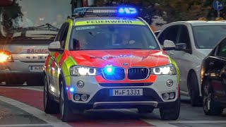 Kindernotarzt Berufsfeuerwehr München Feuerwache 1 [upl. by Ahsihat]