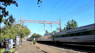 MampE RR Lehigh Limited Nostalgia Train Passes NJT Millburn RR [upl. by Aneerak]