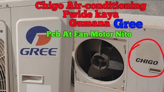 Chigo Airconditioning Converter to Gree PCB Mag Work Kaya Ito [upl. by Ttnerb]