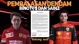 2026 Matia Binotto Dan Carlos Sainz Gabung Audi Untuk Membalas Dendam Ke Ferrari [upl. by Jeremie100]