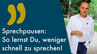 Sprechpausen Überzeugende Rhetorik beim Erklären und Präsentieren [upl. by Sudhir]