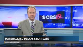 Marshall ISD Delays Start Date by Two Weeks [upl. by Suiratnauq]