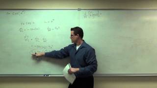 Calculus 1 Lecture 26 Discussion of the Chain Rule for Derivatives of Functions [upl. by Lonergan31]