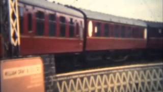 Train spotting Hartlepool 1950s Amazing film [upl. by Ahsenac650]