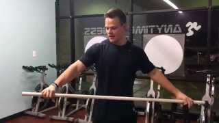 Shoulder stretch with PVC Pipe [upl. by Neumann]