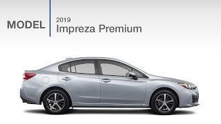 2019 Subaru Impreza Premium  Model Review [upl. by Debora]