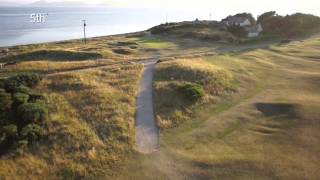 Hole 5  Fortrose and Rosemarkie Golf Club [upl. by Yrrek]