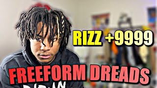 How To Get FREEFORM DREADS Easy [upl. by Ellswerth430]