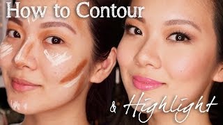 How To Contour and Highlight for Asian features [upl. by Hersch124]