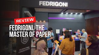 ALL PRINT 2023  Review Stand FEDRIGONI Produsen Kertas Luxurious Kelas Dunia [upl. by Adleme]