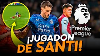 ¡SANTIAGO GIMENEZ DEJA en el SUELO a JUGADORES 👏  FACTOR EDSON ÁLVAREZ 🚨 [upl. by Willin]