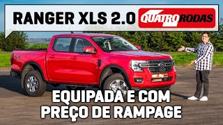 Ford Ranger XLS 20 é simples sem ser BÁSICA e tem preço de RAMPAGE [upl. by Thekla]