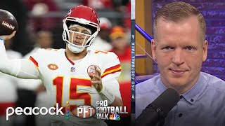 Conference Championship QB odds Mahomes Purdy Lamar Goff  Pro Football Talk  NFL on NBC [upl. by Leo]