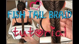 Fishtail braid tutorial [upl. by Coates]