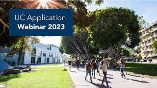 UC Application 2023 Webinar 1 [upl. by Fevre]