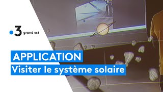 Une application unique en France pour explorer le système solaire [upl. by Ysirhc]