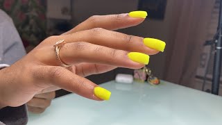 How To Do Short Acrylic Nails  Acrylic Nails StepbyStep  Short Color Acrylic Nails  Natali [upl. by Skiba]