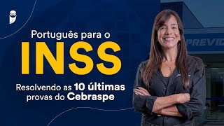 Português para o INSS Resolvendo as 10 últimas provas do Cebraspe – Prof Adriana Figueiredo [upl. by Anomas]