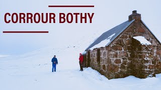 Winter Trip to Corrour Bothy [upl. by Naginnarb]