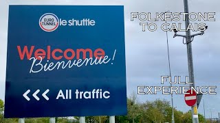 Eurotunnel Le Shuttle  Folkestone to Calais [upl. by Eenafit]