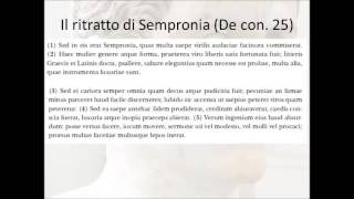 Il ritratto di Sempronia seconda e ultima parte [upl. by Valenta896]