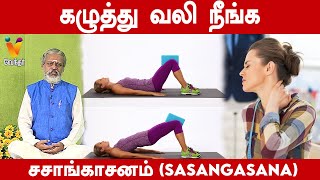 கழுத்து வலி நீங்க சசாங்காசனம்  Sasangasana  Krishnan Balaji  Daily Yoga [upl. by Anwahsak]