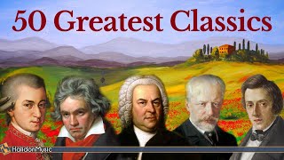 50 Greatest Pieces of Classical Music  Mozart Beethoven Bach Chopin [upl. by Norbert782]