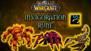 World of Warcraft  Invigoration Rune Guide SoD [upl. by Idner]