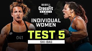 SkiBag — Women’s Test 5 — 2023 NOBULL CrossFit Games [upl. by Penelopa]