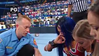 Bayley brutalizes in a attack her best friend Sasha Banks Full Segment [upl. by Naldo]