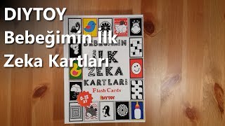 Bebeğimin İlk Zeka Kartları DIYTOY incelemesi [upl. by Marcel]