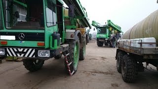 Pflanzenschutz mit Fendt 724 vario und 3x Dammannspritzen 2014 in Full HD [upl. by Allimac]