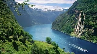 NORUEGA  Paisajes del país más feliz del planeta [upl. by Yhtorod]