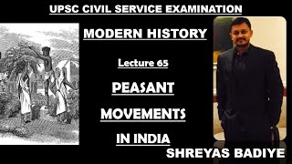 Peasant Movements in India  Modern History of India [upl. by Blinny496]