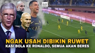 UCAPAN WENGER ZIDANE amp PEP TEPAT  RONALDO Berikan Kemenangan Dengan Mudah Jika Diberi Kebebasan [upl. by Namialus482]